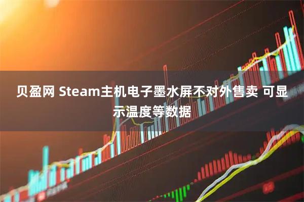 贝盈网 Steam主机电子墨水屏不对外售卖 可显示温度等数据