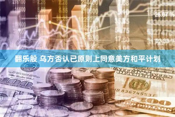 翻乐股 乌方否认已原则上同意美方和平计划